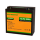 Аккумуляторная батарея ECO-WORTHY LiFePO4 12V 30Ah 384Wh литий-железо-фосфатная с BMS 3000+ циклов для солнечных систем ИБП кемпинга и электротранспорта - изображение 12