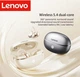 Навушники кафи Lenovo XA390 True Wireless Earbuds GOLD - изображение 3