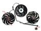 Вентилятор кулер для видеокарты Sapphire RX 6800 XT PULSE (orgnl) 87 мм FirstD FDC10H12D9-C (FD9015U12S) комплект 3 шт (№485) - изображение 2