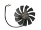 Вентилятор кулер для відеокарти MSI GTX 1060 RX 460 560 550 (orgnl) 87 мм 4-pin ONG HUA HA9010H12SF-Z (XY-D09010SH HA9010H12SB-Z HA9010H12S-Z)(№54.5) - зображення 2