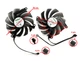 Вентилятор кулер для видеокарти Inno3D RTX 4070 4070 Super Twin X2 Colorful CF-12915S (CF-12910S) комплект 2 шт (№549.05) - изображение 3