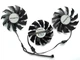 Вентилятор кулер для відеокарти Gigabyte RTX 2070 2080 Ti 3070 Ti Gaming (orgnl) 82 мм PowerLogic PLA09215S12H (GA92S2U T128015SU) комплект 3 шт (№414.8) - зображення 2