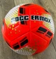 М'яч футбольний HYBRID SOCCERMAX-19, червоно-білий - зображення 2
