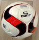 М'яч футбольний CORE-25 DIAMOND, біло-чорно-червоний - зображення 1