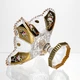 Конфетница стеклянная Crystal 12 см посуда подставка под для подачи - изображение 6