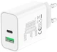 Ładowarka Techly IPW-USB-30WACG USB-C + USB-A 30W GaN QC 3.0 PPS White (IPW-USB-30WACG) - obraz 3