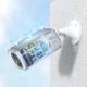 Автономная WiFi 2.4/5GHz IP-видеокамера с солнечной панелью 5Mp Light Vision VLC-05IB-Solar (Tuya) White, f=2.8mm, на аккумуляторных батареях 6000mAh (75-00341) - изображение 9