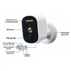 Автономная WiFi 2.4/5GHz IP-видеокамера 3Mp Light Vision VLC-03IB(CamHi) White, f=3.6mm, на аккумуляторних батареях 4000mAh (75-00349) - изображение 5