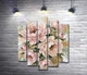 Модульная картина Композиция из пионов 100x125 см Модуль №4 (006316) - изображение 1