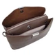 Сумка штучна шкіра Yirui коричневий 1005 brown - изображение 3