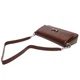 Жіноча сумка через плече штучна шкіра Yirui коричневий 9401 brown - изображение 2