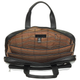 Чёрная кожаная деловая сумка TONY PEROTTI Italico 9152 nero - изображение 2
