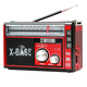 Аккумуляторный радиоприемник 3 в 1 FM/AM/SW с LED-фонарем, USB/SD MP3, питание от сети 220 В и 2 батареек R20 - изображение 2