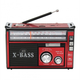 Аккумуляторный радиоприемник 3 в 1 FM/AM/SW с LED-фонарем, USB/SD MP3, питание от сети 220 В и 2 батареек R20 - изображение 3