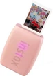 Стартовый набор Портативный фотопринтер Fujifilm Instax Mini Link 3 Rose Pink / чехол прозрачный / ремешок / 40 фото - изображение 2