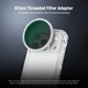 Клетка корпус для iPhone 17 Pro Max NEEWER PA144 Silver с адаптером для фильтра 67мм, объектива 17мм и Т-байонетом - изображение 4