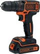 Дриль-шуруповерт Black+Decker 18 В з 2 акумуляторами 1.5 Аг (BDCDC18BAFC-QW) - зображення 3