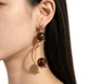 Жіночі сережки "Астрономія" 9.5 см jewelry Золотисті - зображення 6