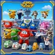 Набор игровых фигурок-трансформеров Super Wings World Airport Crew Transform-a-bots Collector Pack - изображение 3
