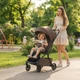 Прогулянковий візок Carrello Magia 2.0 CRL-5655 (автоматичне складання, ручна поклажа, колеса ER, рюкзак, до 22 кг) Glace Pink - зображення 5