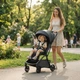 Прогулянковий візок Carrello Magia 2.0 CRL-5655 (автоматичне складання, ручна поклажа, колеса ER, рюкзак, до 22 кг) Elm Grey - зображення 5