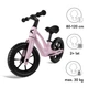 Беговел Kidwell Vito Pink (магниевая рама, колеса EVA 28 см, складывающийся руль, до 30 кг) - изображение 9