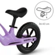 Беговел Kidwell Vito Violet (магниевая рама, колеса EVA 28 см, складывающийся руль, до 30 кг) - изображение 10