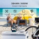 Зарядна станція Flashfish E106B / 600W / 384 Wh / LiFePO4 UPS Pass‑Through Fast Charge - изображение 7
