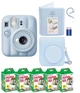 Набор Fujifilm INSTAX Mini 13 Frost Blue фотокамера мгновенной печати / картриджи фотобумага 50 фото / чехол / альбом 64 фото - изображение 1