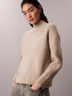 Свитер вязаный женский Calvin Klein 44D365G-NSU(Island Fossil) XS Бежевый (19996241578) - изображение 4
