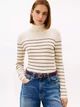 Гольф-водолазка женская Tommy Hilfiger XW07450-AFA(Ivory Stripe) M Айвори (198296688351) - изображение 1