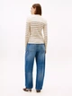 Гольф-водолазка женская Tommy Hilfiger XW07450-AFA(Ivory Stripe) M Айвори (198296688351) - изображение 2