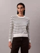Джемпер женский Calvin Klein 47B368G-YAS(Tofu Stripe Combo) XS Экрю (196669803851) - изображение 1