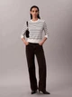 Джемпер женский Calvin Klein 47B368G-YAS(Tofu Stripe Combo) XS Экрю (196669803851) - изображение 3