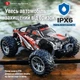 Машинка на радіокеруванні KFPLAN KF11 1:16 4WD Монстр Трак до 40 км/год RC Позашляховик на пульті з LED підсвіткою - зображення 9