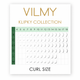 Вії Vilmy Klipky Mix 20 ліній шоколад C 0.10, 8-12 мм - зображення 3