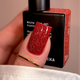 Гель-лак светоотражающий Biblioteka Flash Gel Polish Red Красный 10 мл - изображение 3