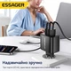 Зарядний пристрій Essager GaN 65W для телефону, планшета, ноутбука, 2 x USB-C+USB-A (ES-X57), чорний - зображення 3