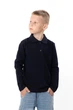 Дитячий однотонний джемпер для хлопчика NoBrand 134 Темно-синій (p-20889-251620) - изображение 1