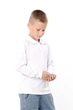 Дитячий однотонний джемпер для хлопчика NoBrand 134 Білий (p-20889-251619) - изображение 3