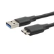 Кабель перехідник USB 3.0 - Micro USB Тип B (M/M), 50 см (48706) - зображення 4