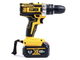 Набор аккумуляторных инструментов DeWalt Профессиональный комплект электроинструмента для строительства Шуруповерт с перфоратором Угловая шлифмашина и гайковерт - изображение 9