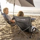 Розкладне пляжне крісло Sport-Brella Beach Chair з регульованою парасолькою UPF 50+ , сірий ( 10253 ) - зображення 7