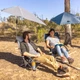 Розкладне пляжне крісло Sport-Brella Beach Chair з регульованою парасолькою UPF 50+ , сірий ( 10253 ) - зображення 8