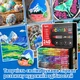 Акрилові маркери кистьові Flysea Soft Brush 240 кольорів, для паперу, тканини, дерева, скла, каменю, кераміки та пластику (afb240) - зображення 6