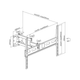 Кронштейн настенный универсальный для LED TV 37-70" с регулировкой в двух плоскостях (UCH0199-1) - изображение 8