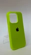 Чохол WAVE Full Silicone Case із захистом 360 по корпусу з внутрішнєю мікрофіброю для iPhone 16 Pro Max Shini Green - зображення 2