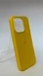 Чехол WAVE Full Silicone Case с защитой 360 по корпусу и внутренней микрофиброй для iPhone 15 Pro Max Yellow - изображение 3