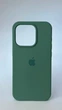 Чехол WAVE Full Silicone Case с защитой 360 по корпусу и внутренней микрофиброй для iPhone 15 Pro Max Pine Green - изображение 1