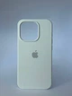 Чехол WAVE Full Silicone Case с защитой 360 по корпусу и внутренней микрофиброй для iPhone 16 Pro Max White - изображение 1